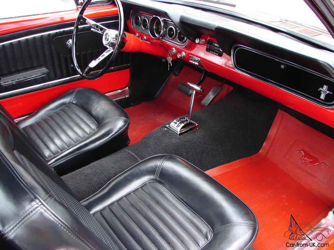 1966 Ford Mustang 289 Ci Auto Restored Signalflare Red