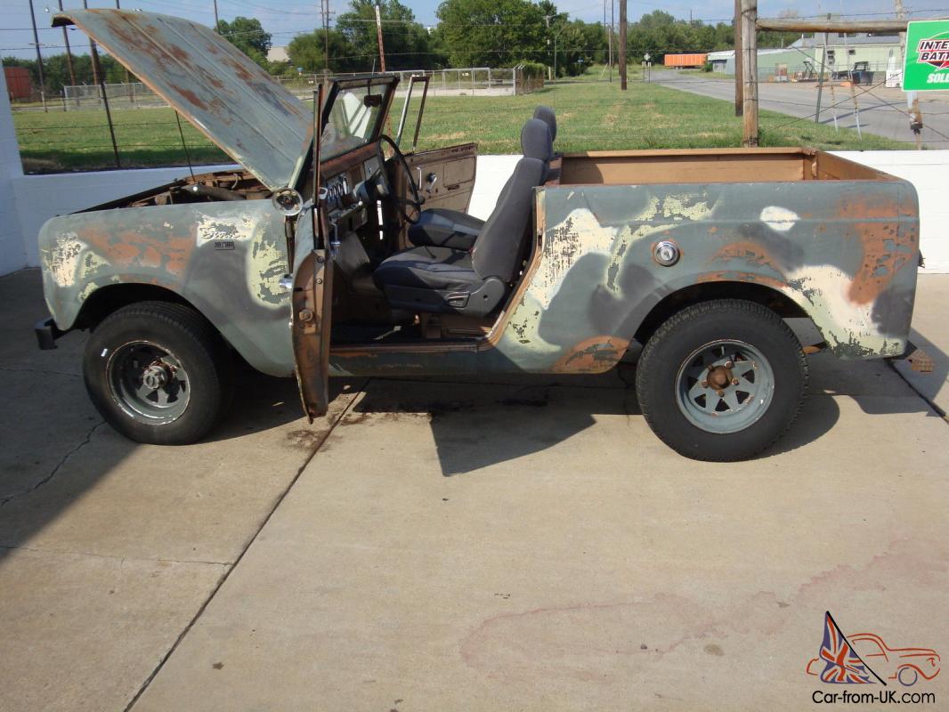 1967 MODEL SCOUT ALL WHEEL DRIVE MODEL 800