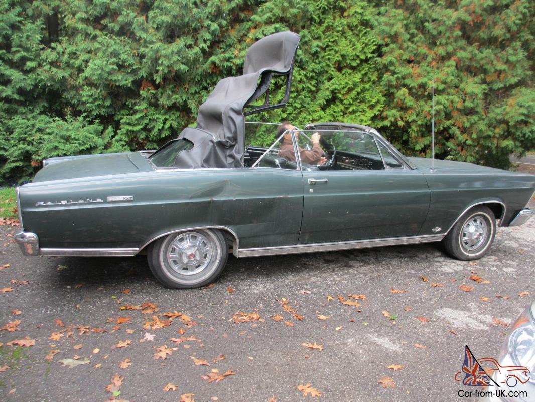 1966 Ford fairlane 500 xl convertible