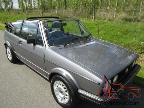 VOLKSWAGEN GOLF MK1 GTI CABRIOLET * RARE EARLY MK1 ~ PRICED TO SELL THIS  WEEK*