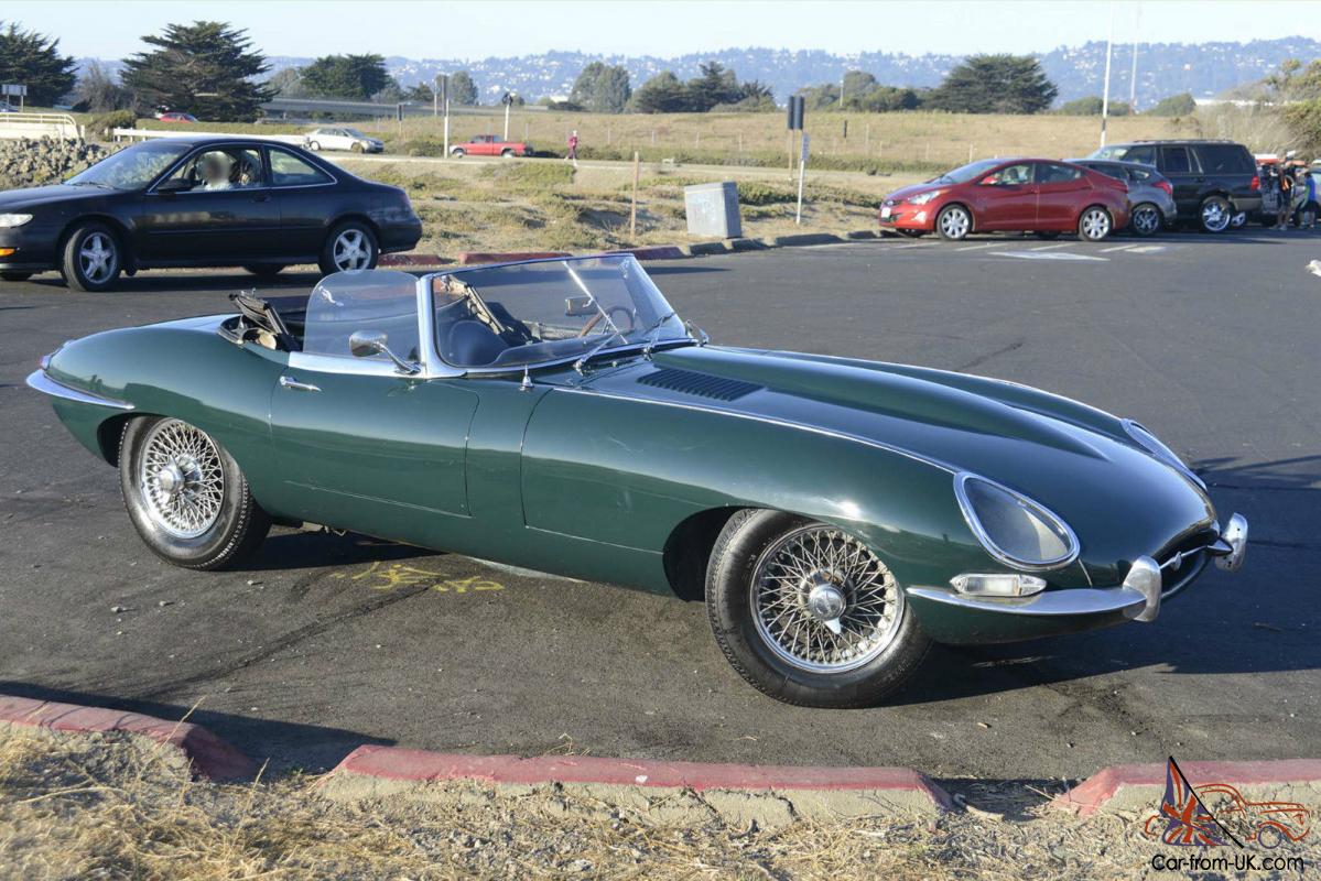 Jaguar : E-Type Series 1 Open Two Seater (British Racing Green)