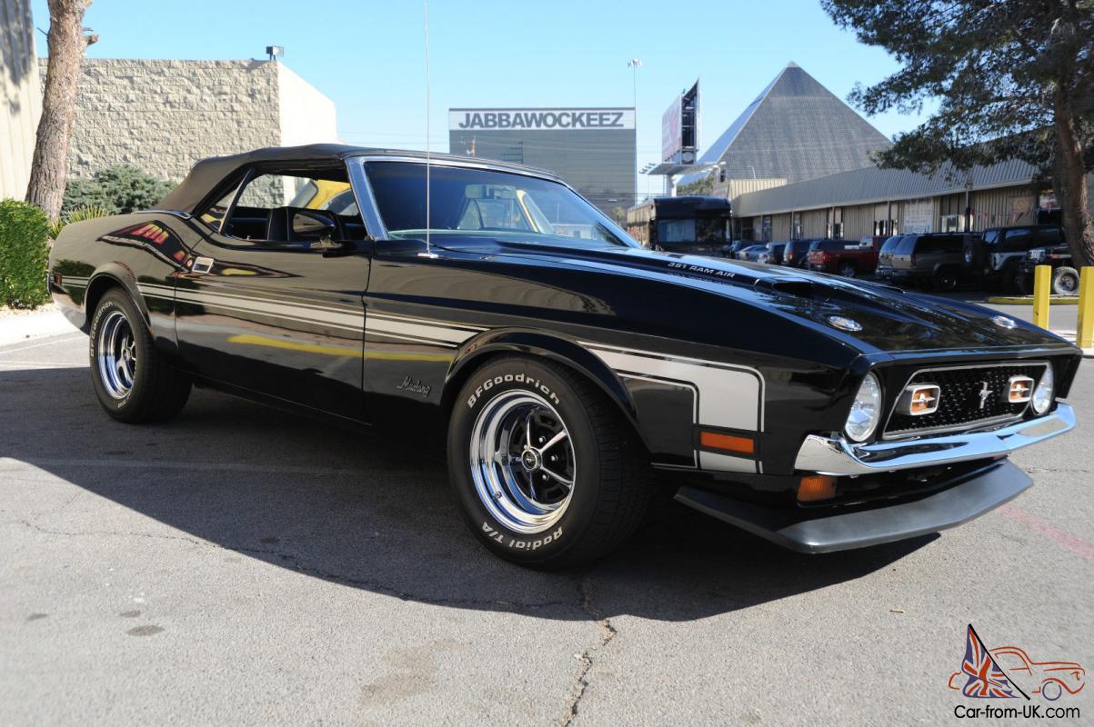 Ford mustang mach 1 convertible sale #8