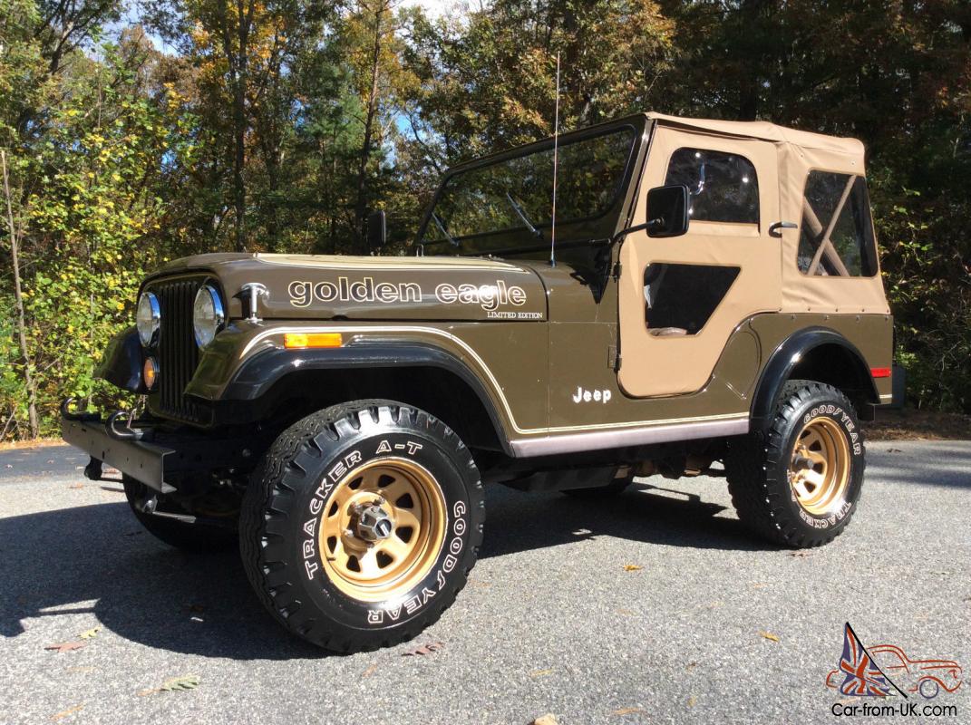 Jeep Cj Golden Eagle All Original