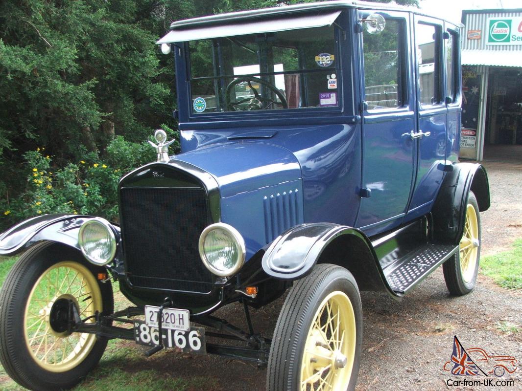1925 Ford model t 4 door sedan #9