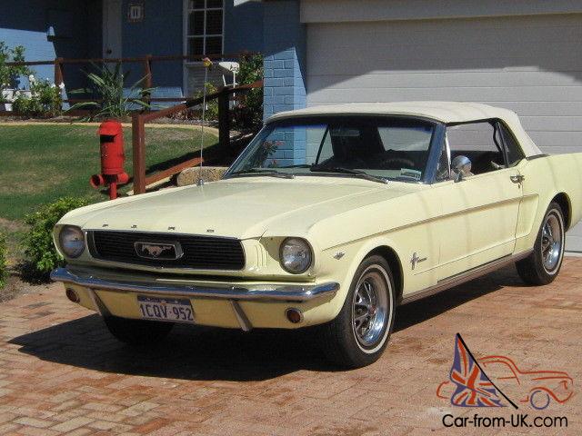 1966 Ford mustang convertible for sale in australia