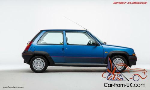 Renault 5 Gt Turbo Electric Blue 1986