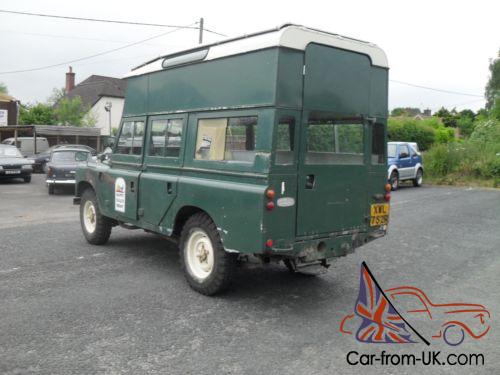Land Rover 109" 6 CYL THIS IS IDEAL AS A BEATERS BUS