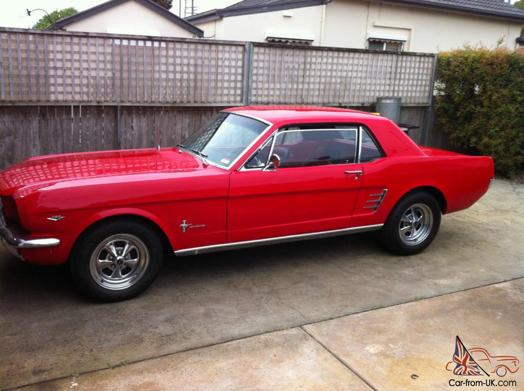 1966 Mustang Coupe In Vic