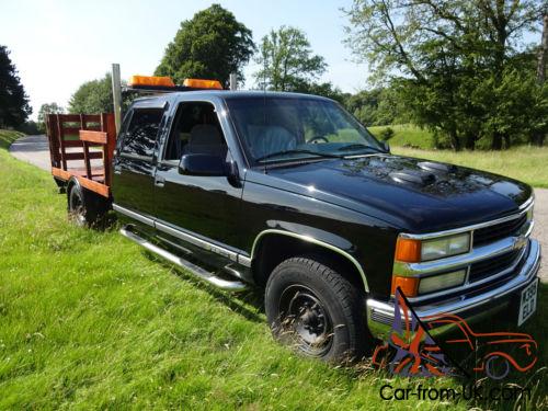 1995 CHEVROLET 3500 4 DOOR LONG WHEELBASE PICKUP 5.7 LPG/PETROL