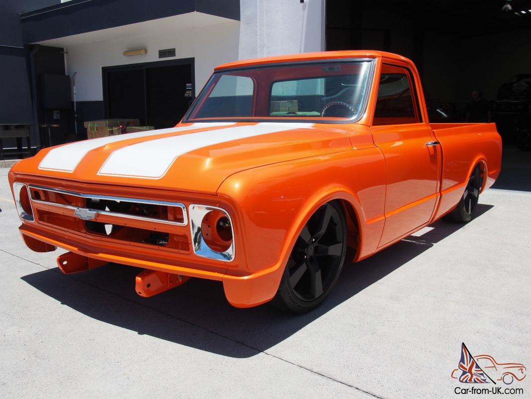 1968 Chevrolet C10 Pickup Truck Short Bed Custom Unfinished Project In Qld