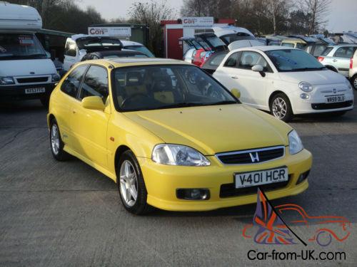 1999 Honda Civic VTI S Edition. Only 78,000 miles with FSH.