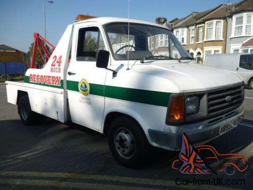 Ford Transit 190 twin wheel 1983 a reg 2000 cc petrol recovery vehicle mk1 mk2
