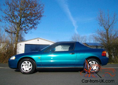 Honda CRX 1.6 ESi 'del sol' in Paradise Blue Green