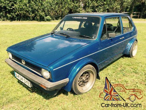 Mk1 Golf Mk2 1 8 16v Engine Gti Interior Rolled Steel Arches Project With Mot