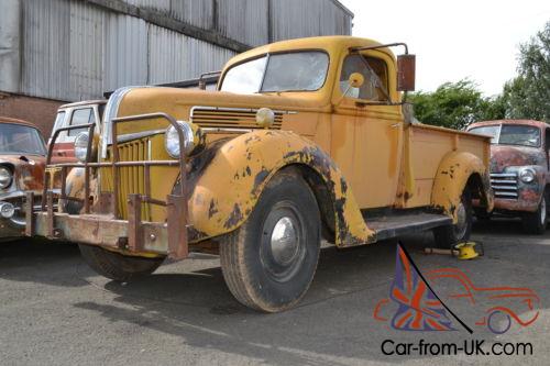 1941 Ford 1 ton pickup project, UK registered