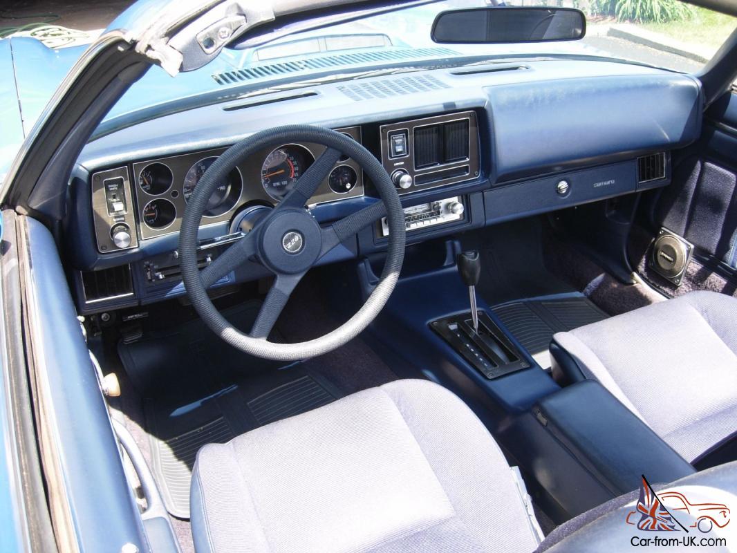 Chevrolet Camaro Z28 Berlinetta Interior