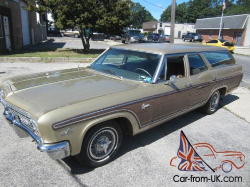 1966 Chevrolet Caprice WAGON MATCH # 396 incredibly loaded