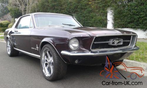 Ford Mustang S Code 390 Auto Coupe 1967 Deluxe Interior Pwr Str Disc Brakes In Vic