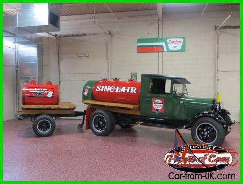 1930 Ford Model A 1930 FORD MODEL AA SINCLAIR FUEL TANKER