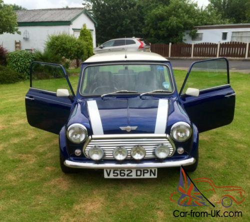 1999 Rover Mini Cooper S Works 5 Jkd 5 Speed One Of Only 30 Built Tahiti Blue
