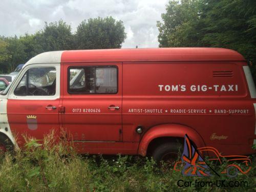 FORD TRANSIT MK1 LONG WHEEL BASE V4 NEVER WELDED 1973 TWIN SIDE DOORS LHD