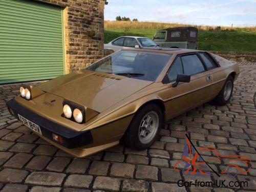 Lotus Esprit S2, low mileage, BARN FIND last used in 2005 and stored since