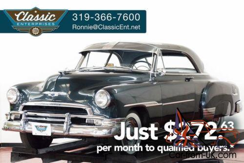 1951 Chevrolet Bel Air 150 210 Two Tone With Cloth Interior Ready To Show And Go