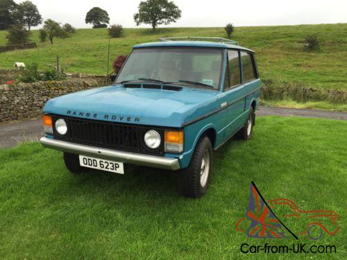 1976 Range Rover Classic 2 Door suffix D Australian Import no rot UK reg RHD