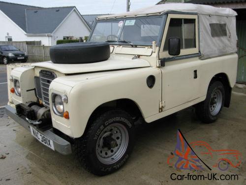 1982 SERIES 3 LAND ROVER IN ORIGINAL CONDITION..SWB DIESEL LANDROVER..BARN FIND