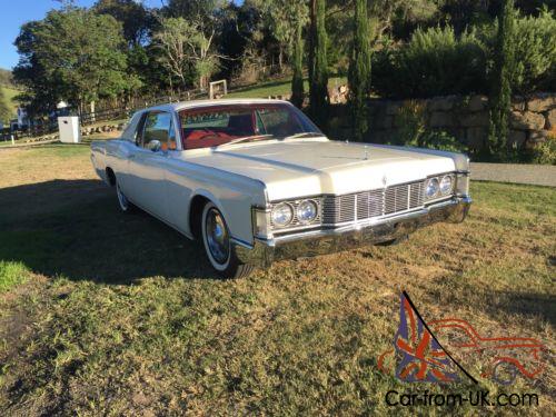Lincoln continental 1968 2 door hardtop