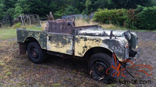 LANDROVER SERIES 1 "86" 1957  VERY VERY RARE ONLY ONE OWNER  MOT & TAX EXEMPT