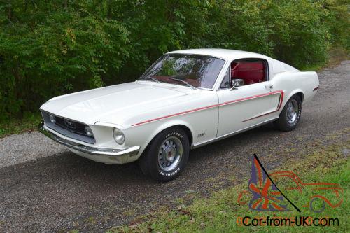 1968 Ford Mustang Mustang Fastback Gt