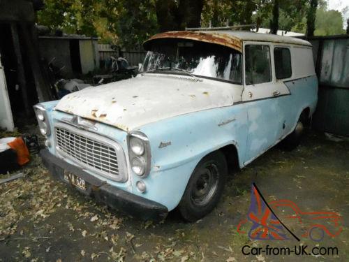 1962 International IHC AA110 panel van with AA120 rear axle. RARE!!