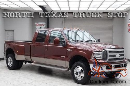 2007 Ford F 350 King Ranch 6 0l Fx4 Heated Leather Crew