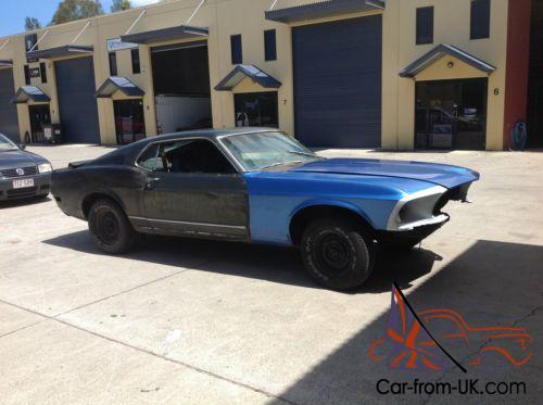 1970 Ford Mustang Mach 1 Fastback Cheap Project Car