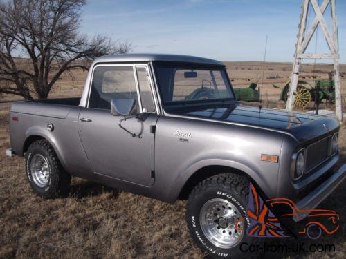 1970 International Harvester Scout Half Cab