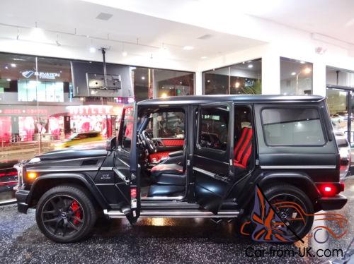 Mercedes G Wagon With Red Interior Shakal Blog
