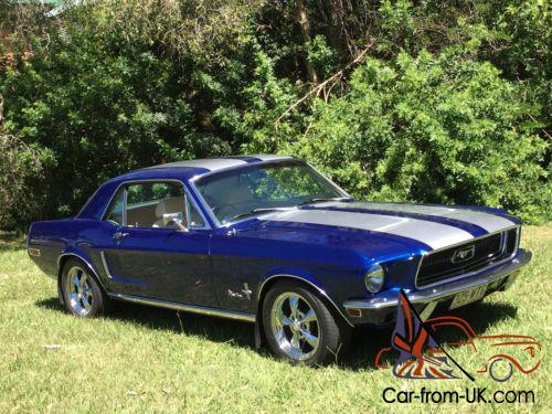 1968 Ford Mustang coupe Right Hand Drive