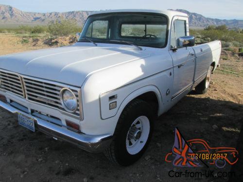 1973 International Harvester 1210 Pickup Camper Special