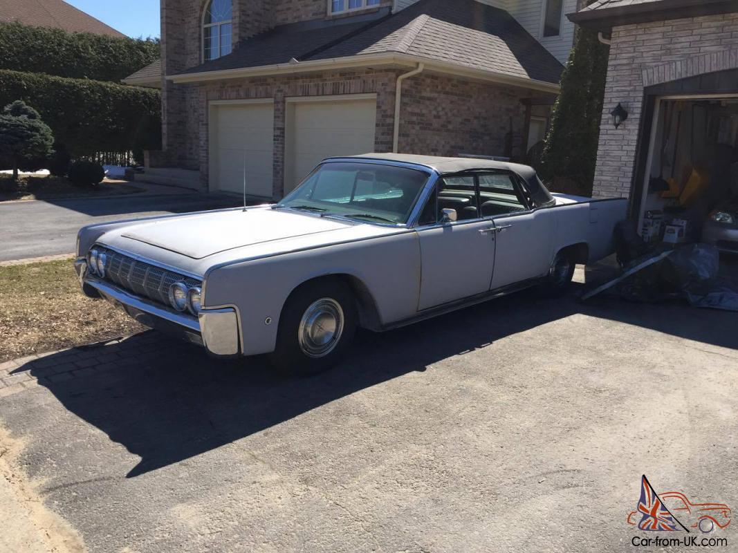 1964 Lincoln Continental convertible