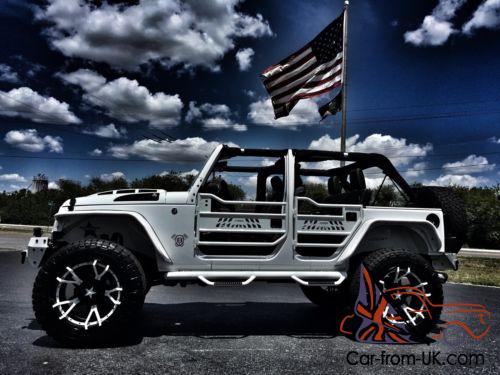 2017 Jeep Wrangler Custom White Out Unlimited 4x4