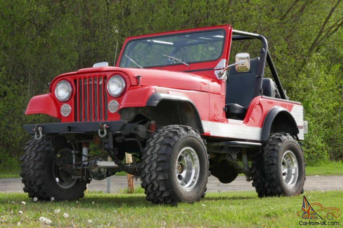 1980 Jeep CJ -LIFTED- 4WD- GREAT SUMMER CRUISER-FROM CALIFORNIA