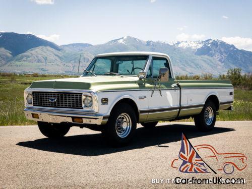 1971 Chevrolet C-10 Chevy C20 400HP 402 V8 SHOP TRUCK A/C CAB GMC C20