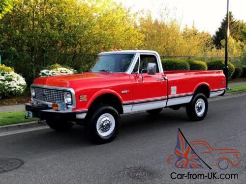 1972 Chevrolet C/K Pickup 2500 Chevy, GMC, K20, 2500, Silverado, Cheyenne, Other