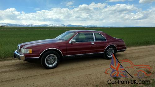 1988 Lincoln Mark Series LSC