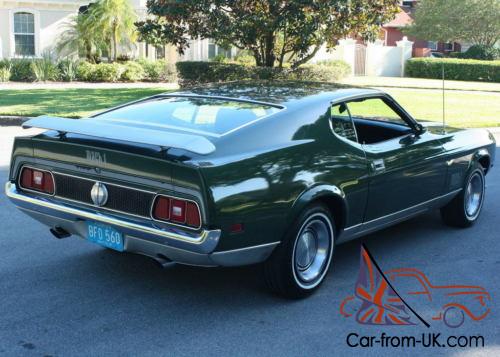 1971 Ford Mustang Mach 1 Sportsroof A C 73k Mi