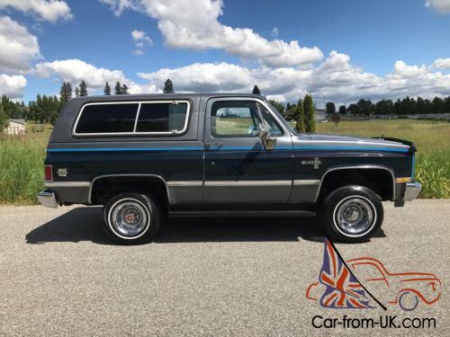 1987 Chevrolet Blazer Gmc Jimmy