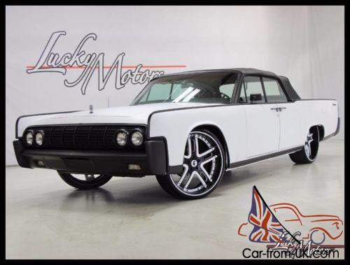 1964 Lincoln Continental Convt Suicide Doors Custom Int Sound System Vinyl Wrap 24's