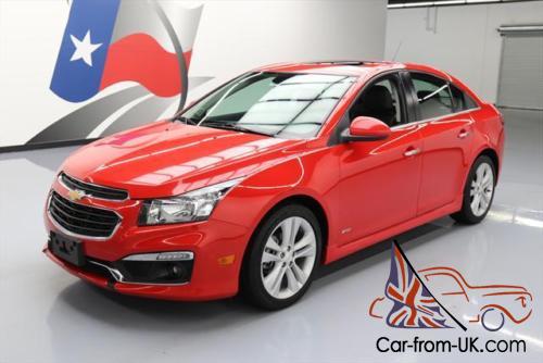 2015 Chevrolet Cruze Ltz Rs Sunroof Leather Rear Cam