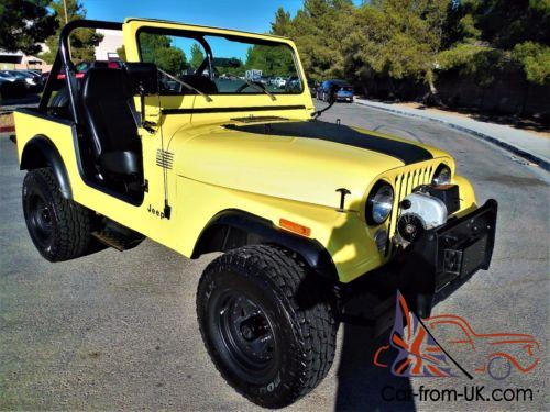 1982 Jeep CJ CJ7 BIG BROTHER CJ 5